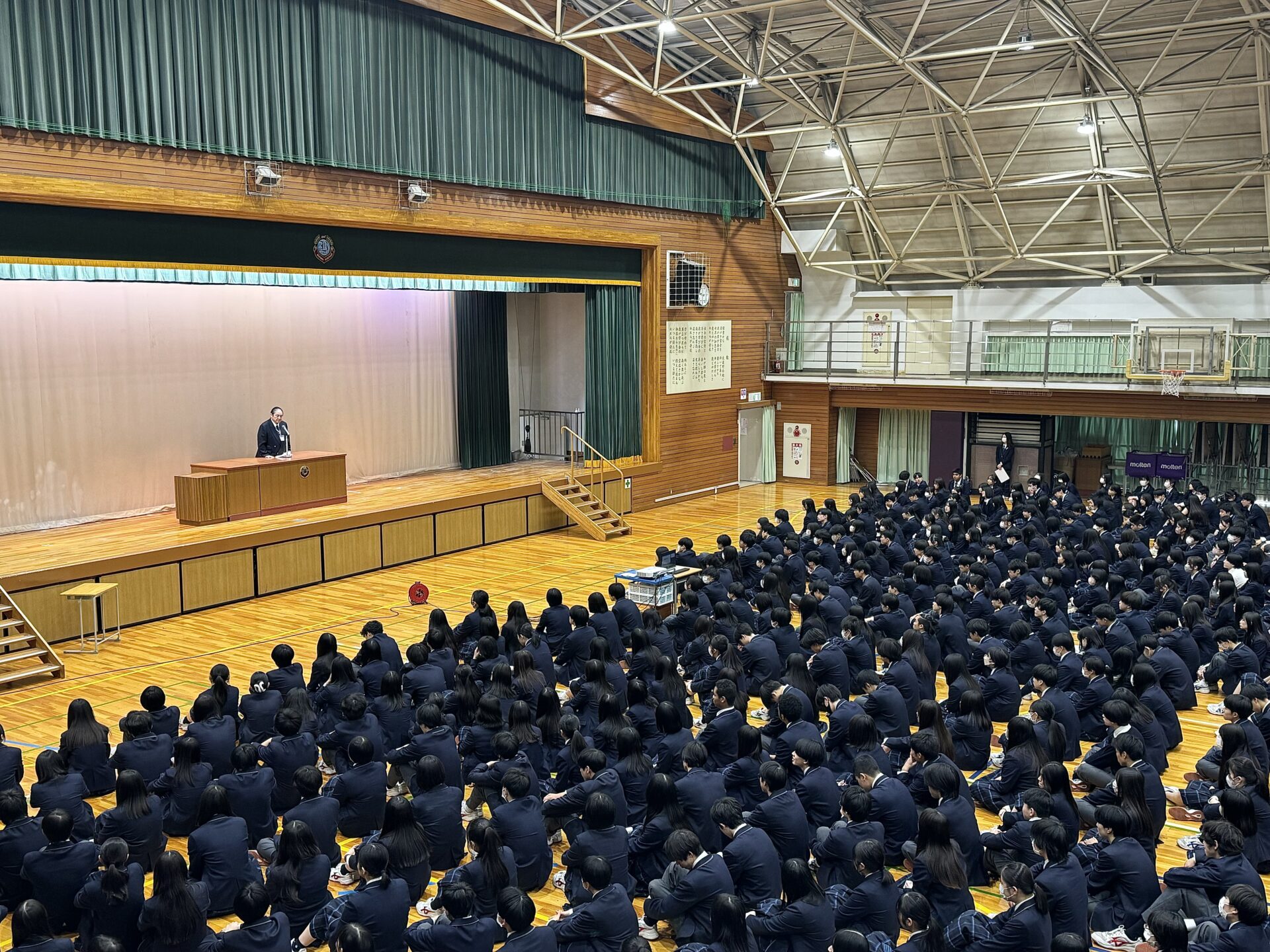 終業式が行われました | 文化学園大学杉並中学・高等学校
